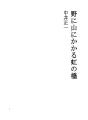 들에 산에  걸쳐진 무지개 다리